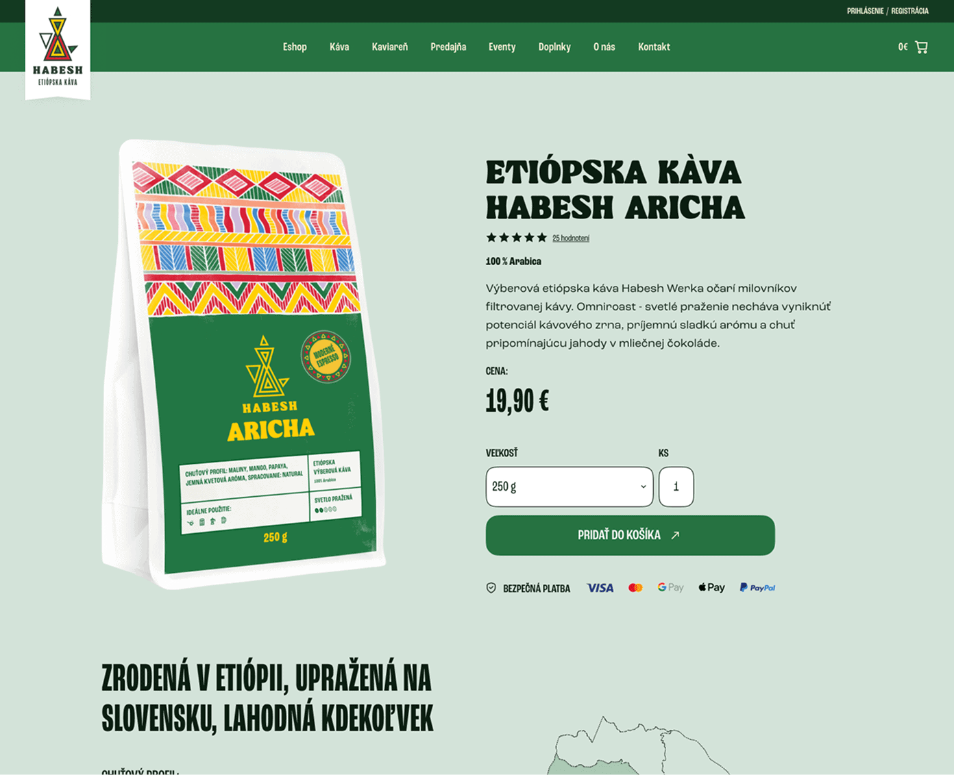 Habesh - káva detail-min