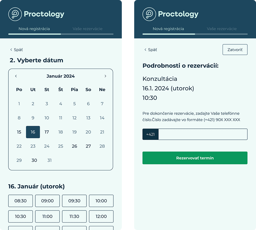 Proctology mobile rezervácia-min